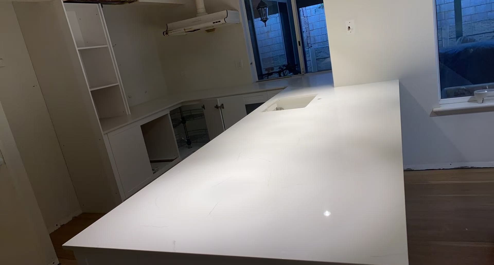 White Quartz Countertop