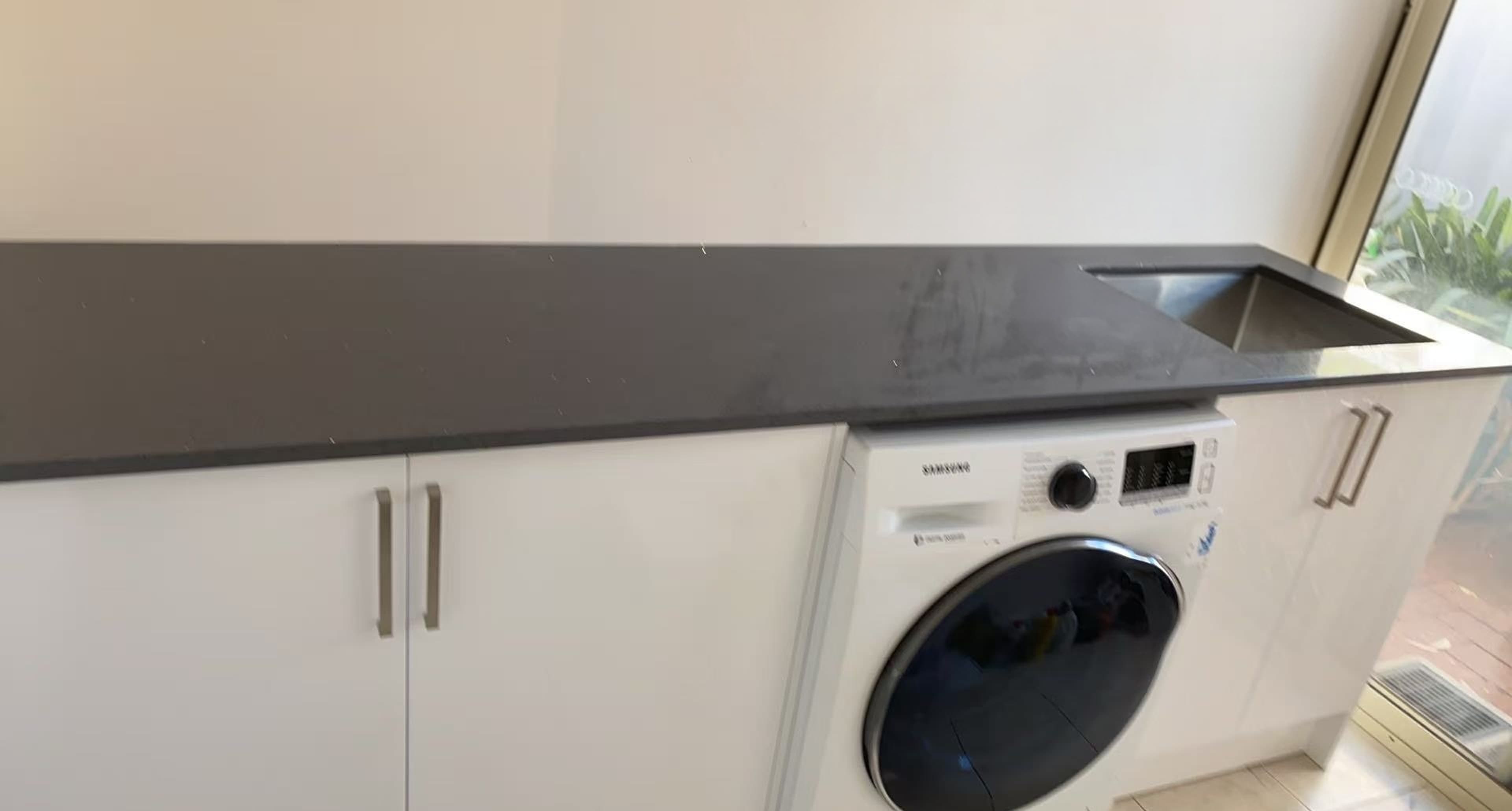 Grey Speckled Engineered Quartz