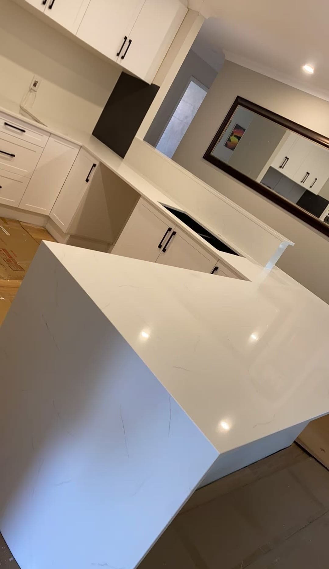 White Engineered Quartz