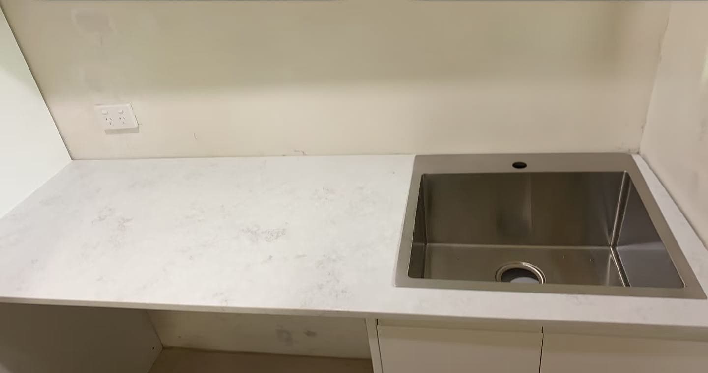 White Speckled Engineered Quartz