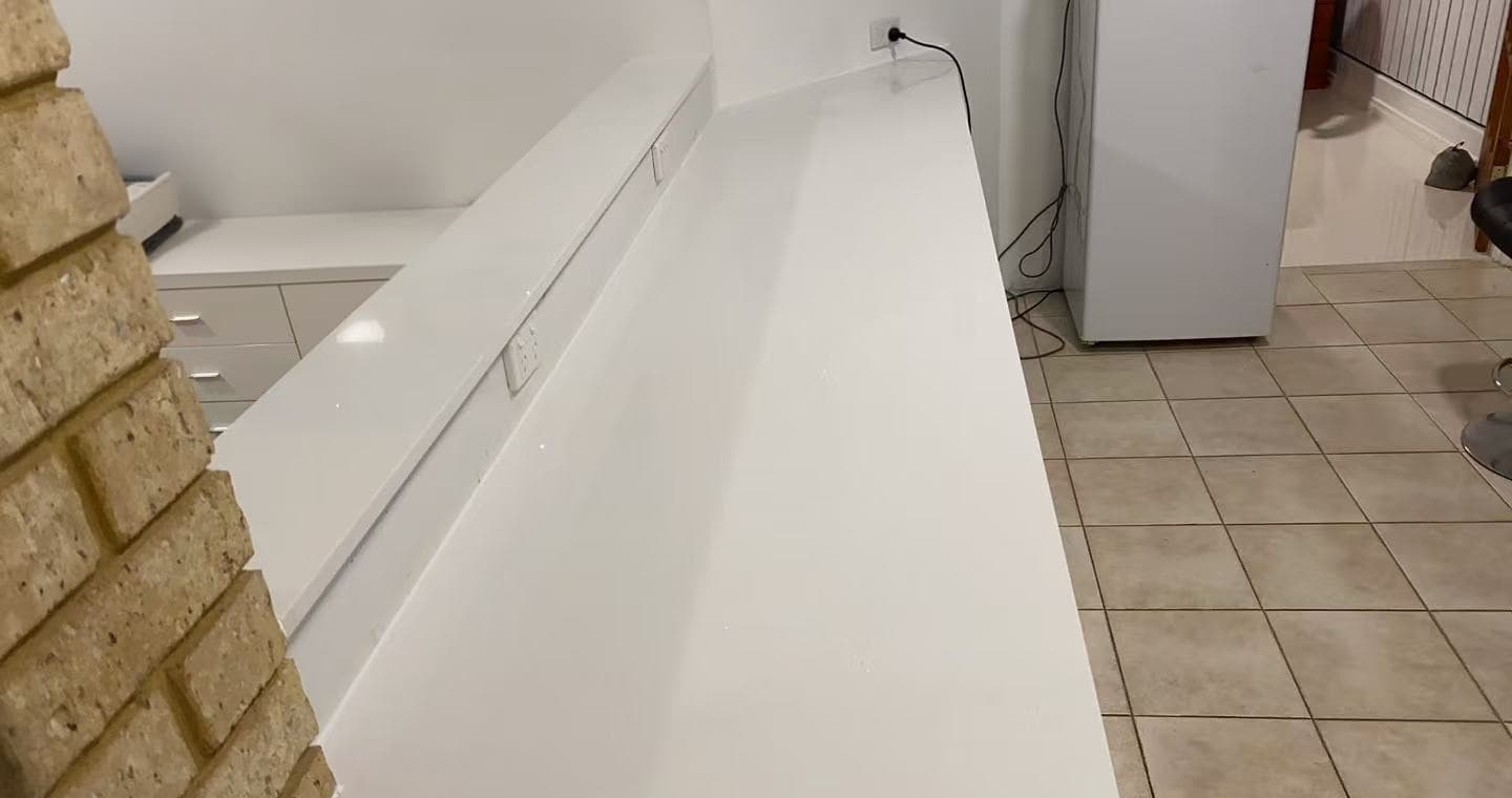 White Engineered Quartz