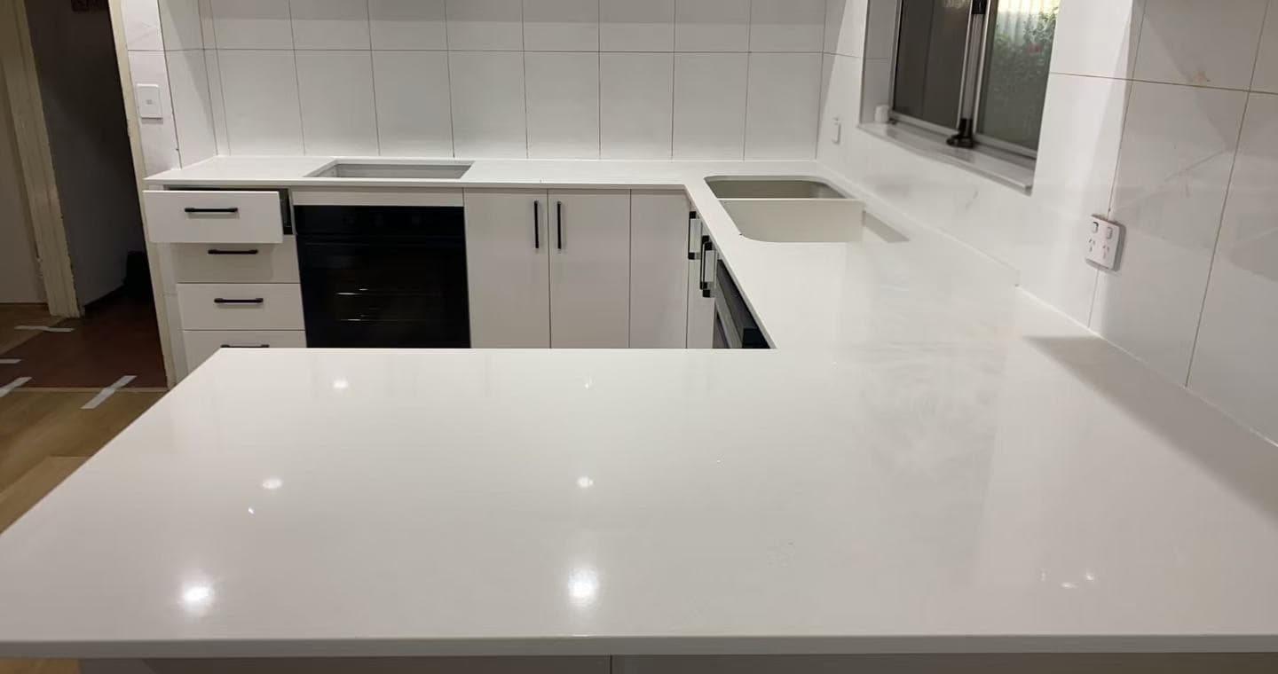 White Quartz Countertop