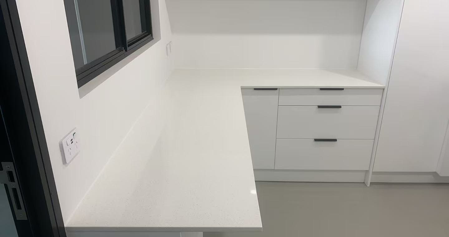 White Engineered Quartz